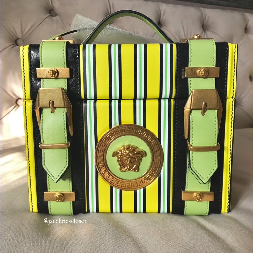 RARE Versace Runway Box Trunk Bag